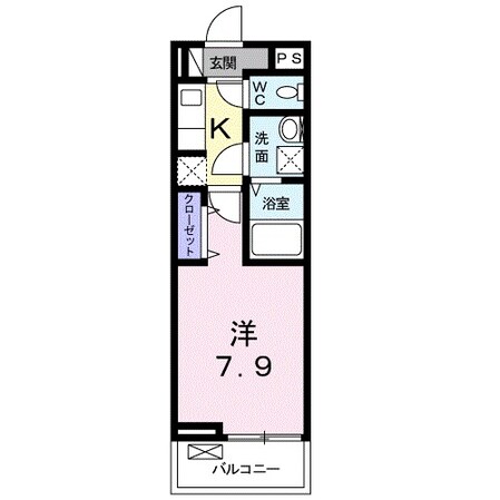 高田本山駅 徒歩14分 2階の物件間取画像